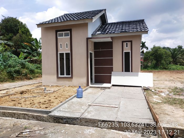 foto tampak rumah tipe 36 perumahan CITRA GARDEN - 9