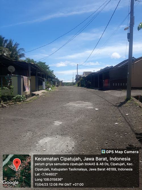foto posisi tengah perumahan GRIYA SAMUDERA CIPATUJAH
