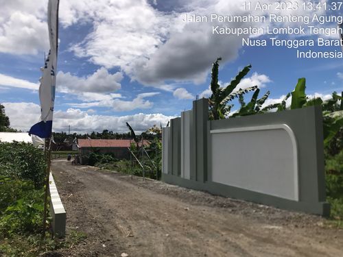 foto gerbang perumahan Permata Garden