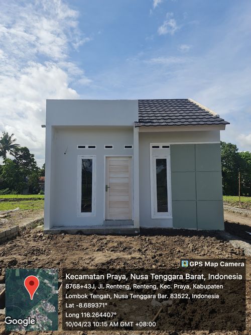 foto contoh rumah perumahan Permata Garden