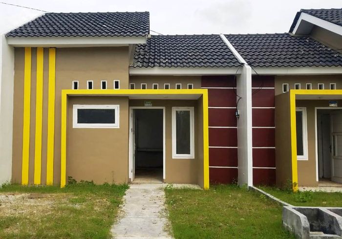 foto tampak rumah tipe 30 perumahan Revisi dan Penambahan Cluster Granada Rajeg City