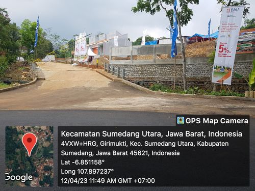 foto gerbang perumahan V RESIDENCE GIRIMUKTI - PT.VANDANA TRIRATNA INDONESIA