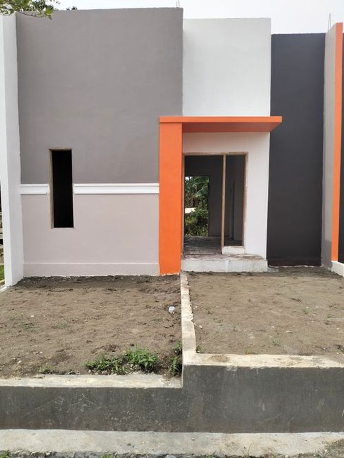 foto tampak rumah tipe 36 perumahan AL-AZHAR RESIDENCE 2