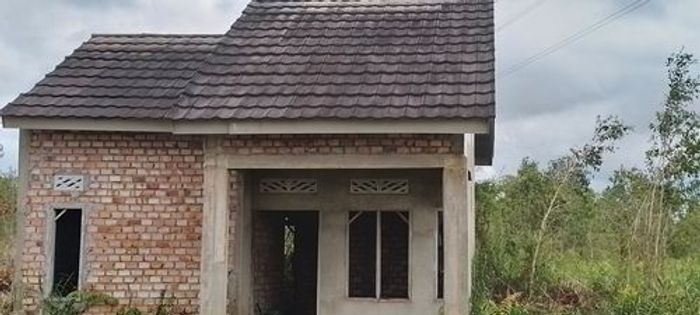 foto tampak rumah tipe 36/84 perumahan Griya berkah mandiri