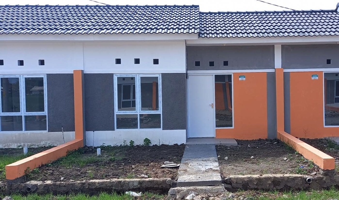 foto tampak rumah tipe 23/60 perumahan Griya Pindad Asri 3