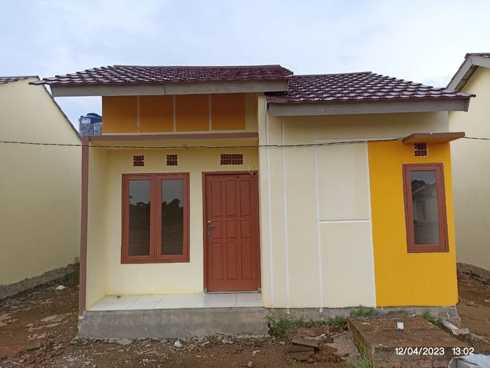 foto tampak rumah tipe 36/96 Standart perumahan Palem Hijau Residence Tahap 3