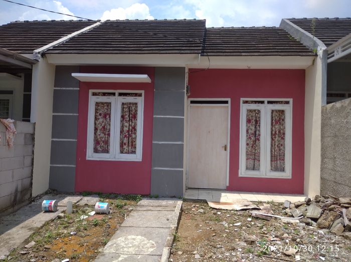 foto tampak rumah tipe 91 perumahan Bukit Pasundan 2