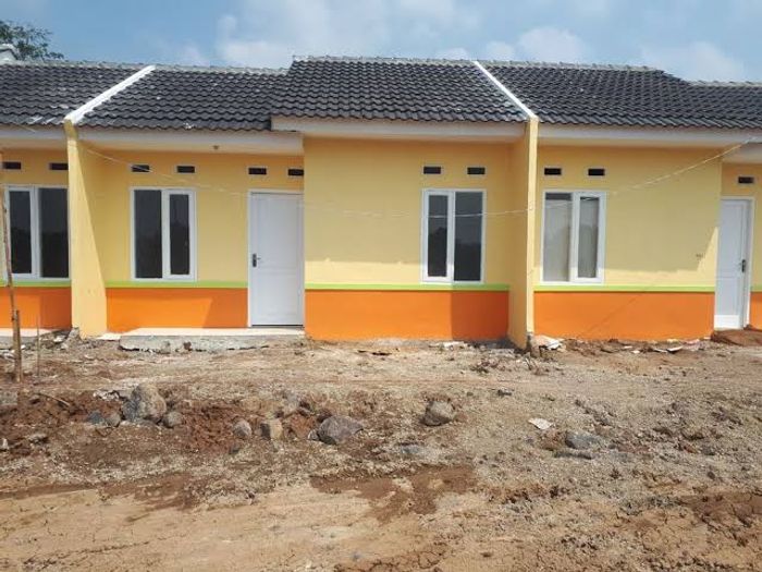 foto tampak rumah tipe SUBSIDI perumahan BUMI CIKAMPEK BARU