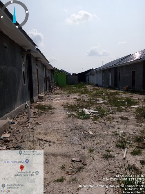 foto posisi tengah perumahan Fanybella Residence 1 Tahap 3