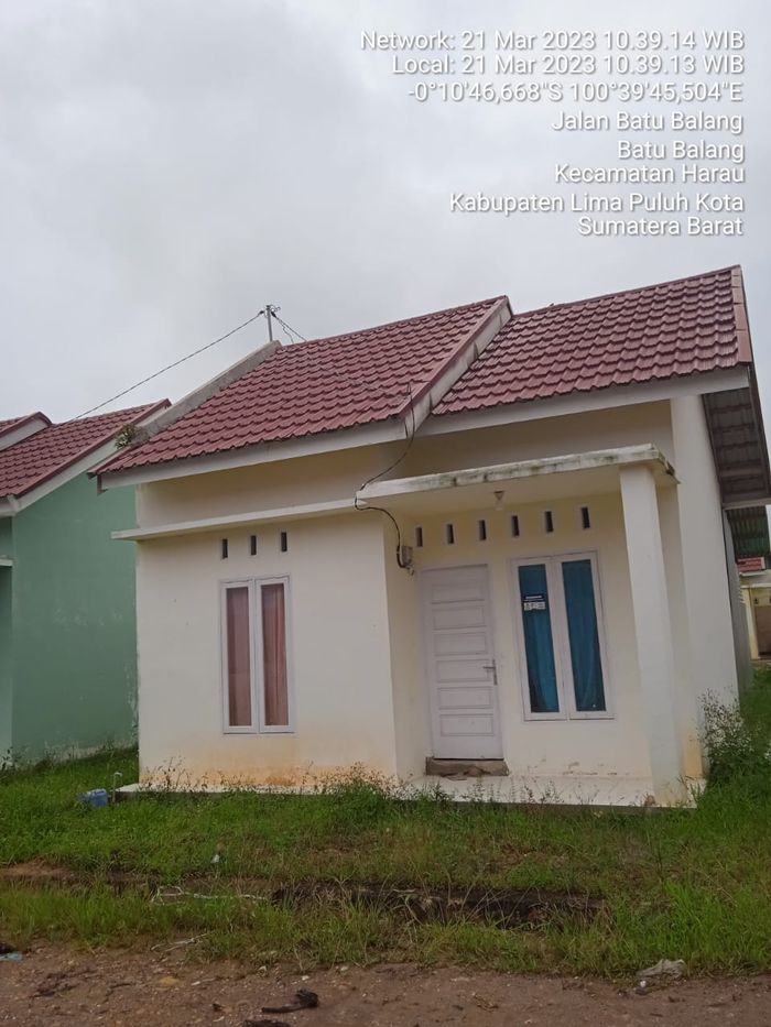 foto tampak rumah tipe BERSUBSIDI perumahan Perumahan Abu Hanif De Villa