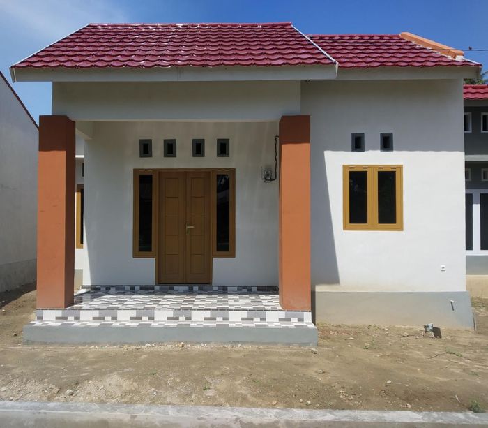 foto tampak rumah tipe 36 perumahan PERUMAHAN GRIYA SULTANA V