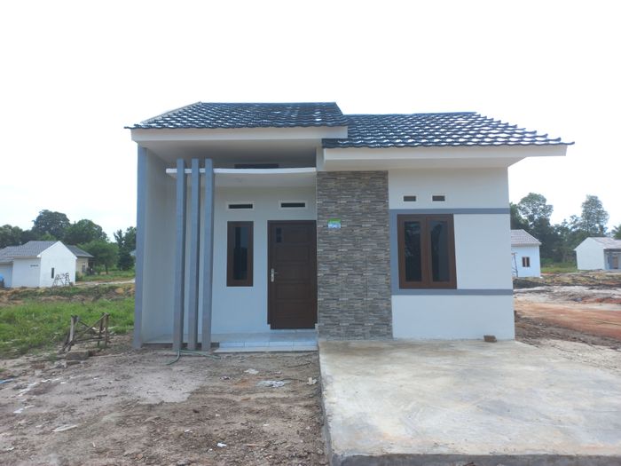 foto tampak rumah tipe Single perumahan AYRA SRIWIJAYA RESIDENCE 4