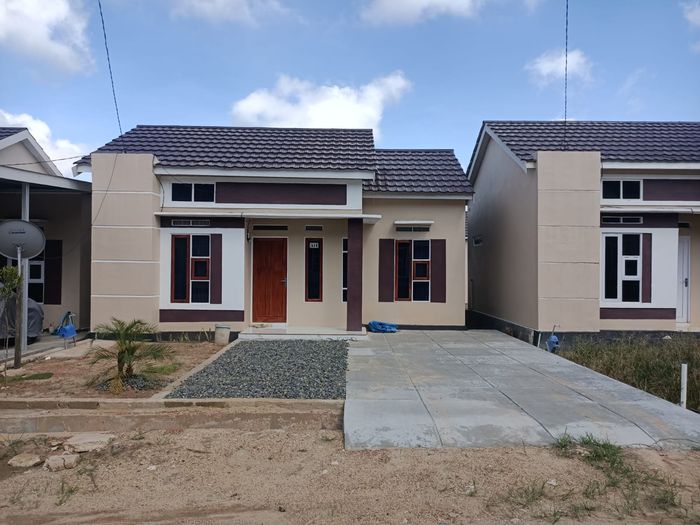foto tampak rumah tipe 36 perumahan PERUM.CAHAYA FAJAR REGENCY 4