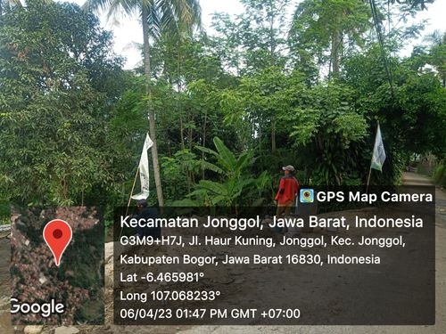 foto gerbang perumahan Green Jonggol Village