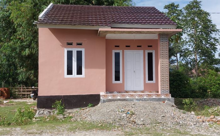 foto tampak rumah tipe 36/135 perumahan Perumahan Griya Nursahila