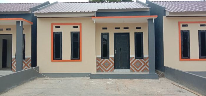 foto tampak rumah tipe 36 perumahan PURI KHANISSA RESIDENCE IV