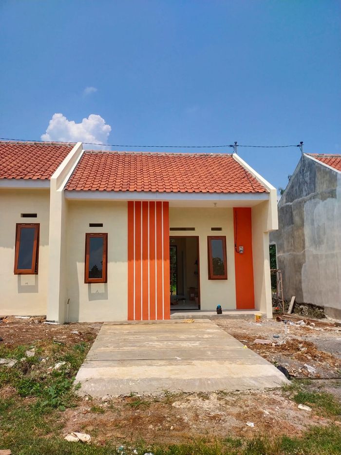 foto tampak rumah tipe 30 perumahan REJOSARI MAKMUR