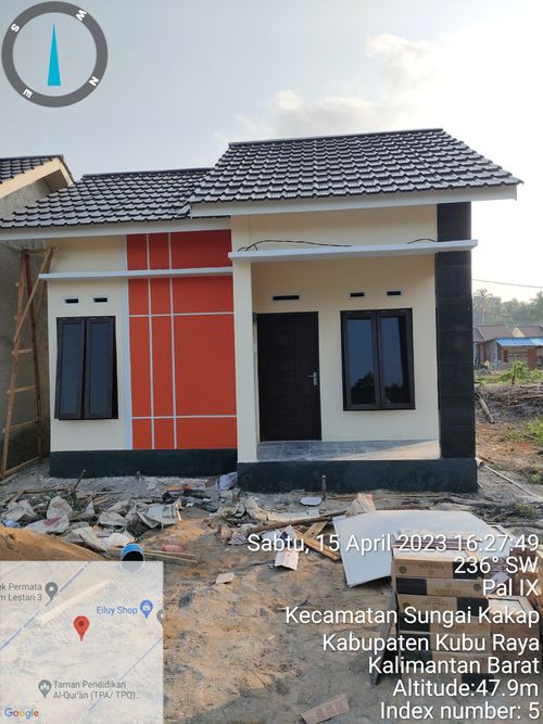 foto contoh rumah perumahan PERMATA ALAM LESTARI 3 CD