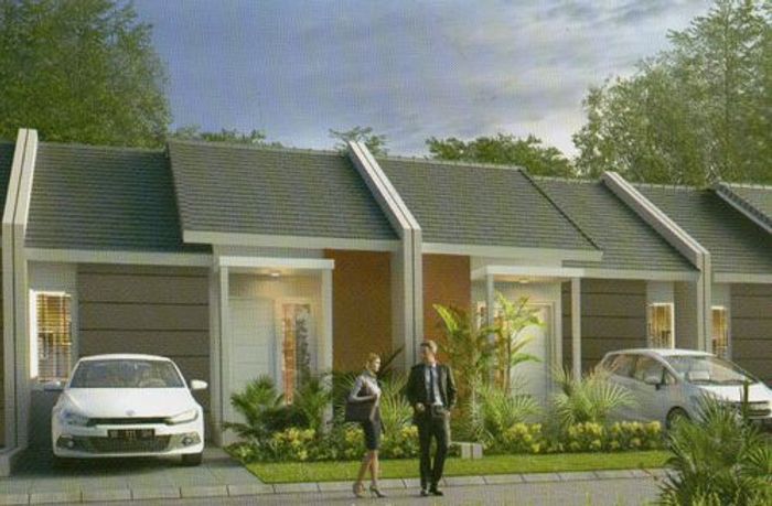 foto tampak rumah tipe 30 perumahan GRAND KENCANA MOJOKERTO TAHAP 4