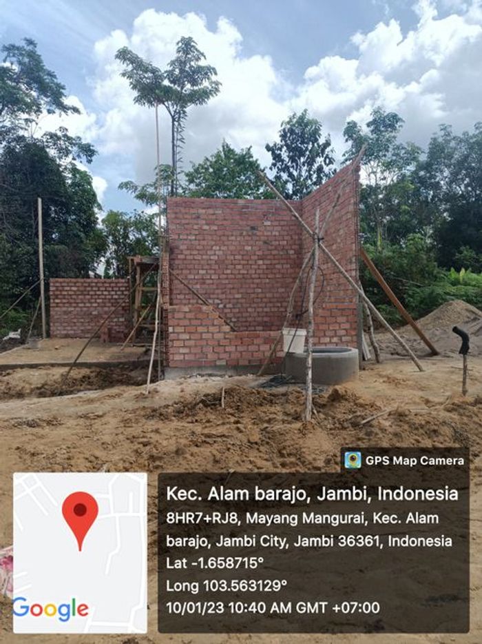 foto tampak rumah tipe 36 perumahan GRAND MAYANG ASRI