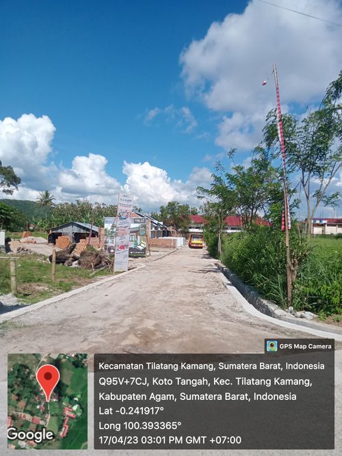 foto gerbang perumahan ANDARA KOTO RESIDENCE