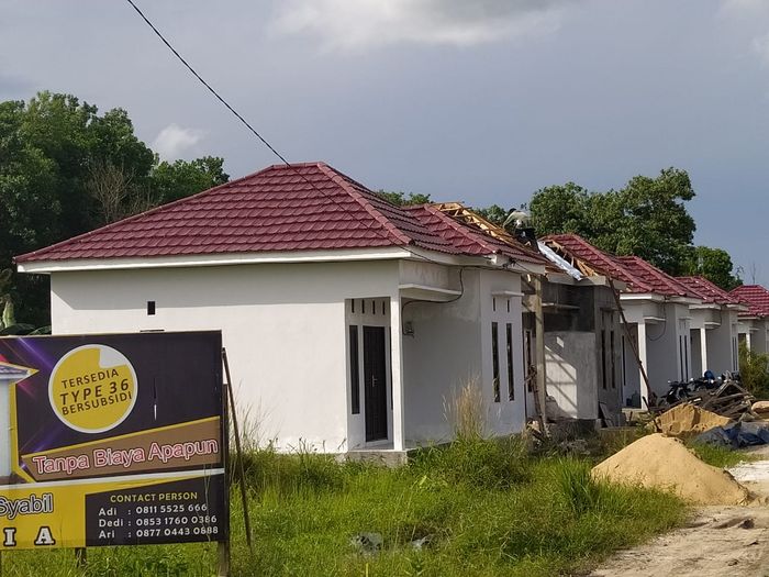 foto denah rumah tipe 38 perumahan PERUMAHAN GRIYA SYABIL SUNGAI SIPAI 1