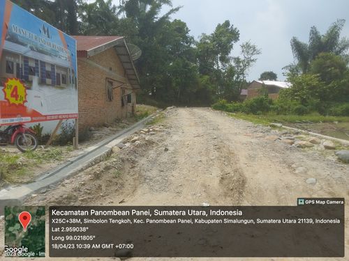 foto gerbang perumahan Manutur Indah Residence II