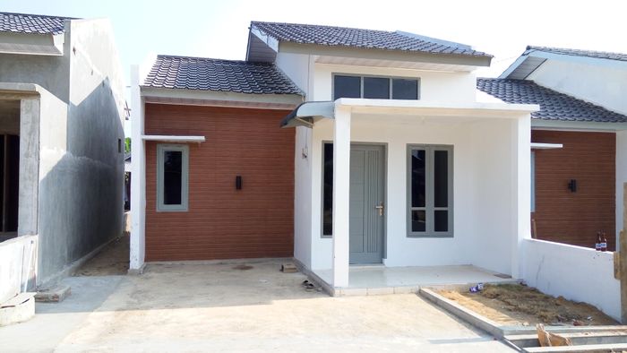 foto tampak rumah tipe Nirwana perumahan Perumahan Nirwana Griya Ujong Blang
