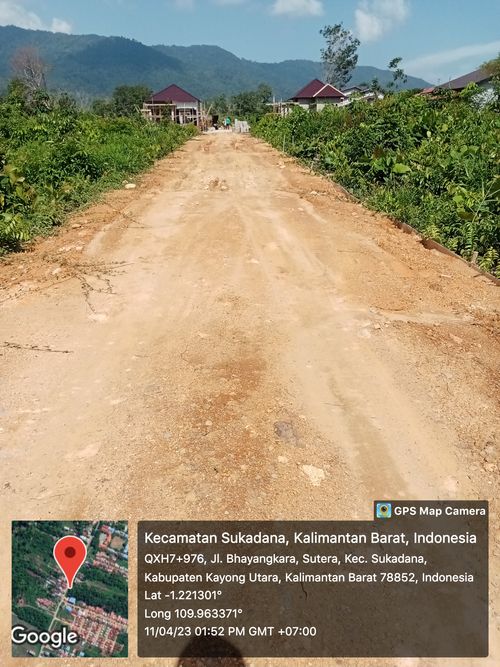 foto posisi tengah perumahan FATHAN RESIDENCE