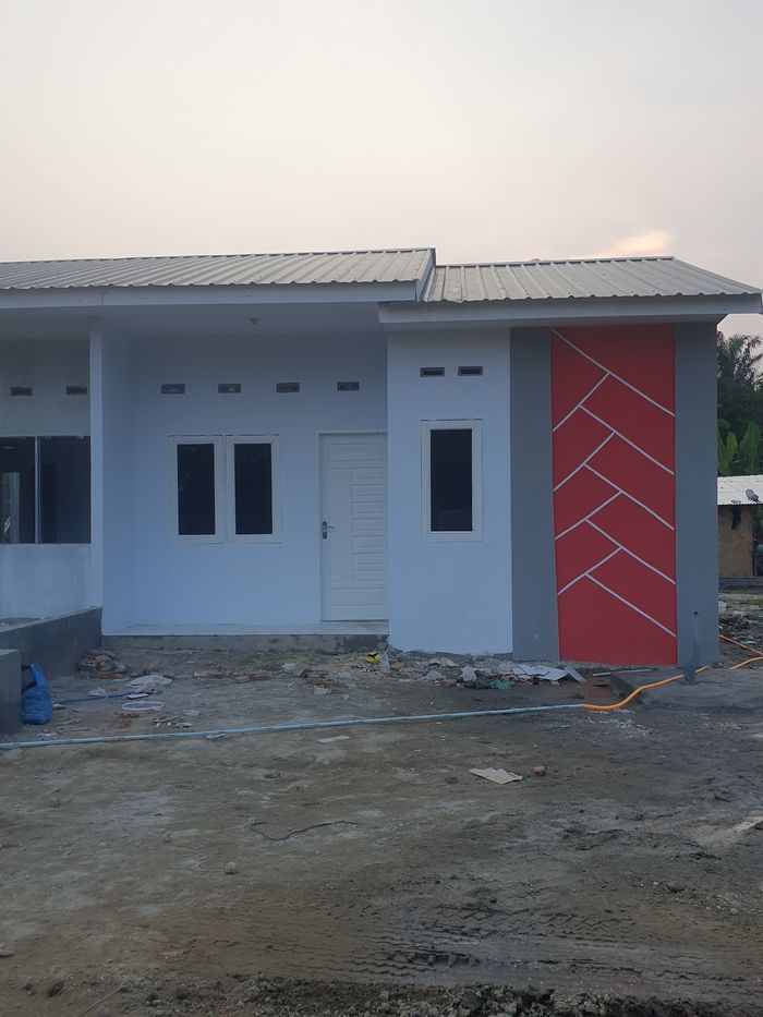 foto tampak rumah tipe 36 perumahan CITRA MUTIARA PALA