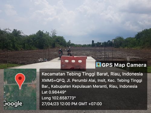 foto gerbang perumahan MERANTI AHSAN RESIDENCE