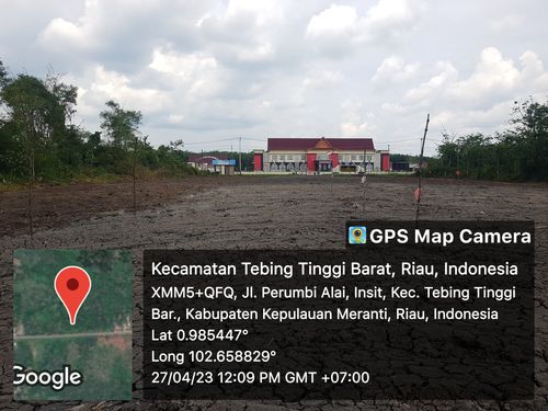 foto posisi tengah perumahan MERANTI AHSAN RESIDENCE