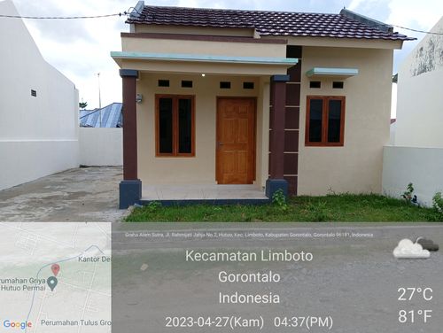 foto contoh rumah perumahan Graha Alam Sutra 2