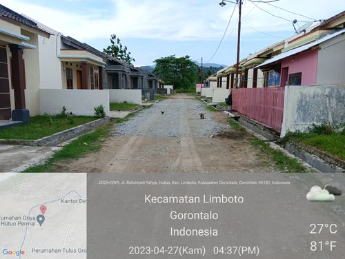 foto posisi tengah perumahan Graha Alam Sutra 2