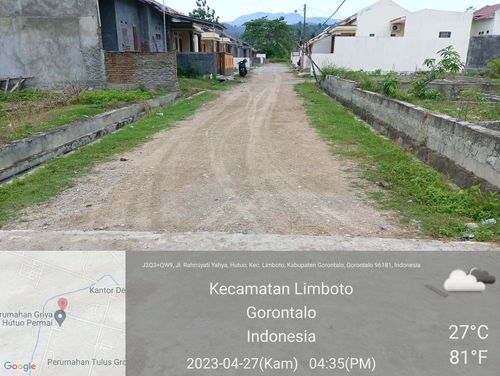 foto gerbang perumahan Graha Alam Sutra 2