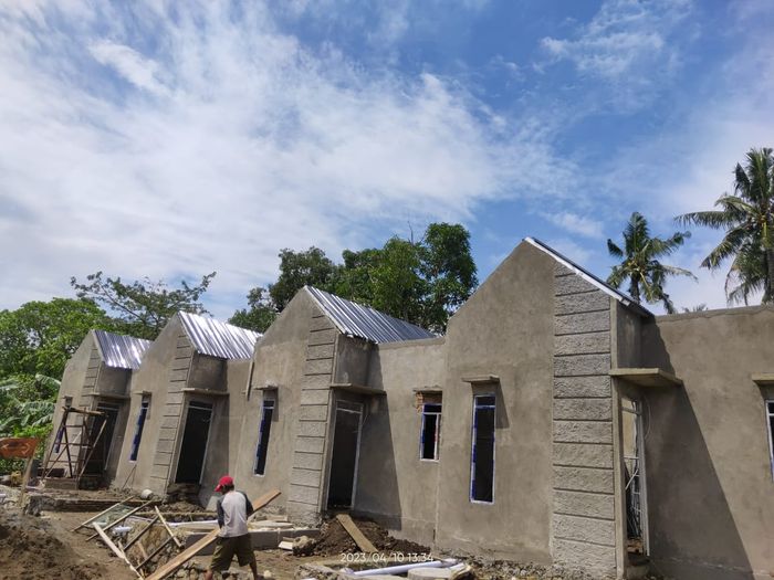foto tampak rumah tipe 36/72 perumahan PERUM GRIYA ALAM PERMAI
