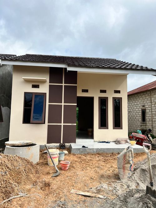 foto contoh rumah perumahan MAHKOTA RIDILLA
