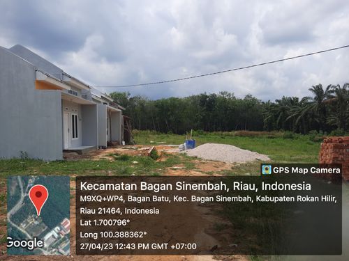foto posisi tengah perumahan Graha Bahari Soebrantas