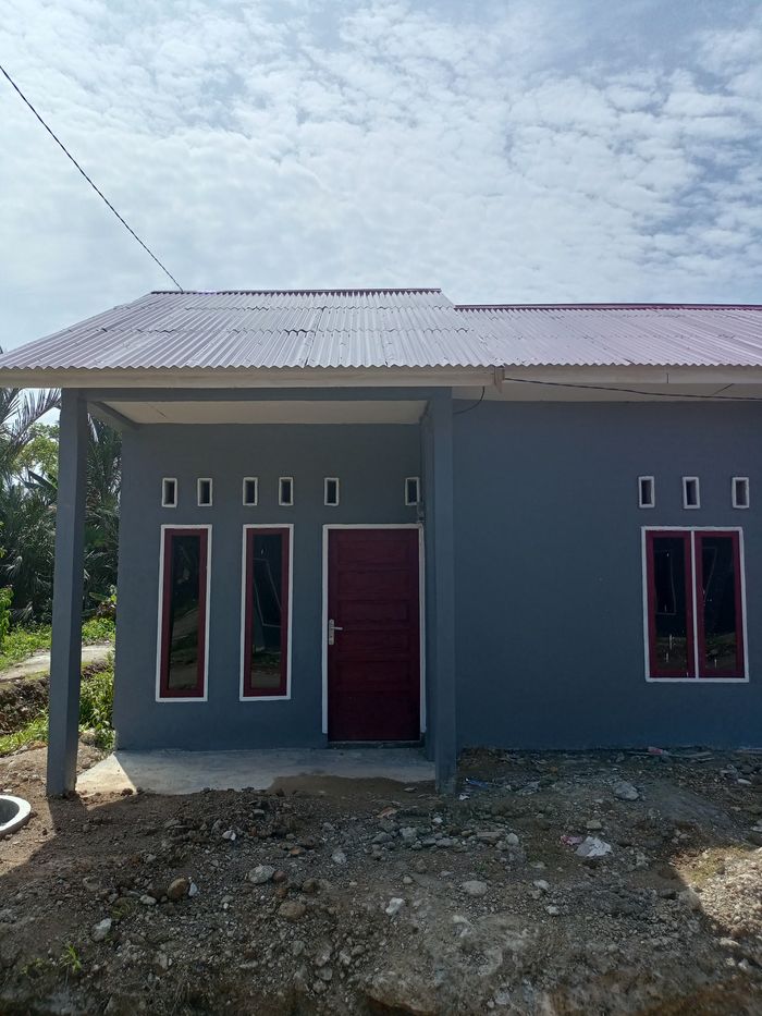foto tampak rumah tipe 36 perumahan PERMATA BALAI GADANG 6