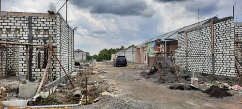 foto gerbang perumahan ABABIL LAND