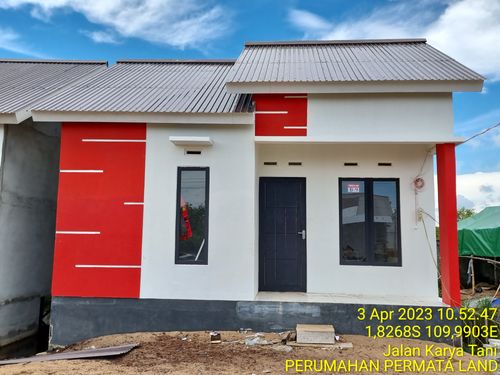 foto contoh rumah perumahan PERMATA LAND