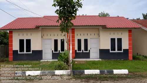 foto contoh rumah perumahan Graha Indah Mencirim 2