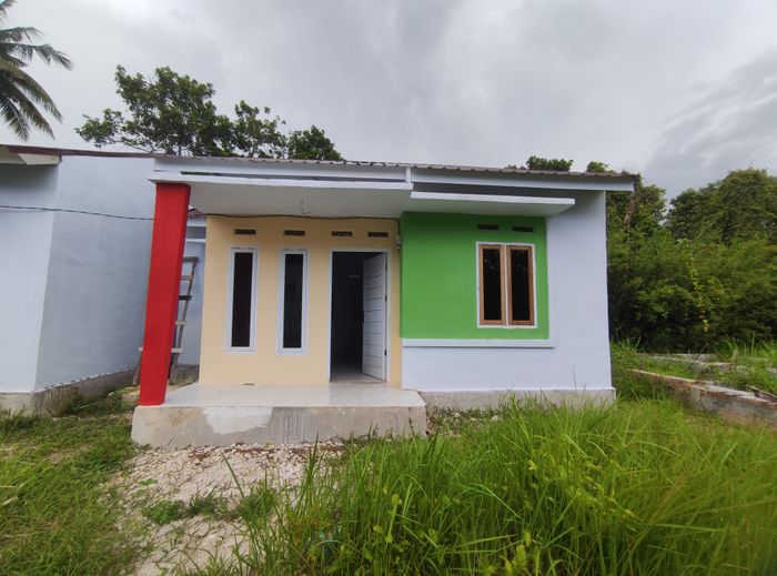 foto tampak rumah tipe 36 perumahan PERUMAHAN PURNAMA INDAH