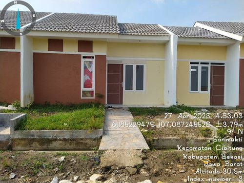 foto contoh rumah perumahan PERMATA HARAPAN SARIMUKTI