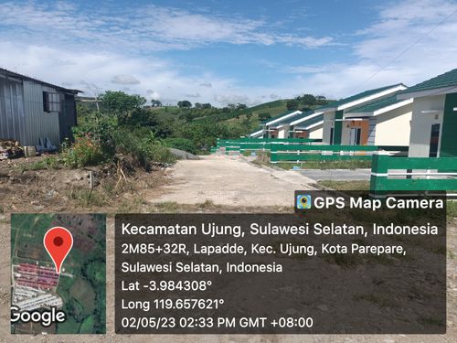 foto posisi tengah perumahan MANGANDO BUKIT PERMAI