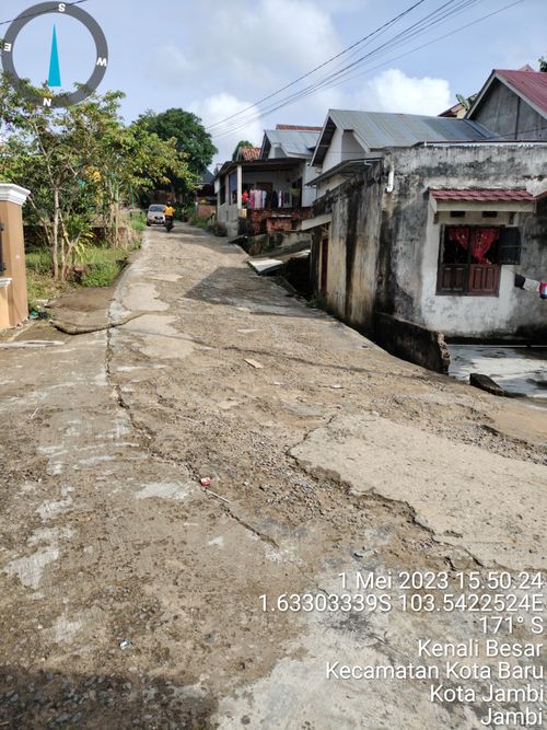 foto posisi tengah perumahan FALINSU REGENCY