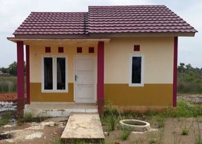 foto tampak rumah tipe RHS 36 perumahan ADS GRAND ALEXA 1