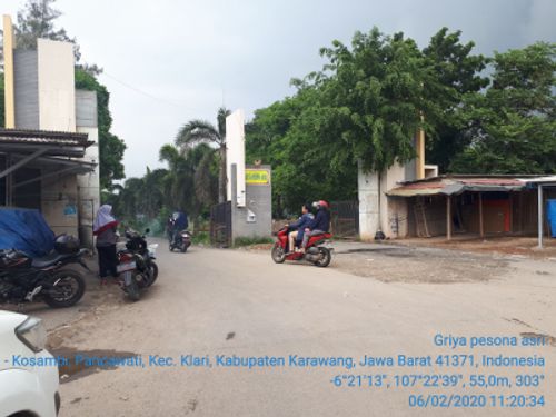 foto gerbang perumahan GRIYA PESONA ASRI