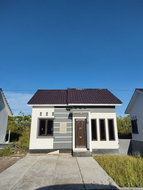 foto contoh rumah perumahan Bagan Residence-Matal