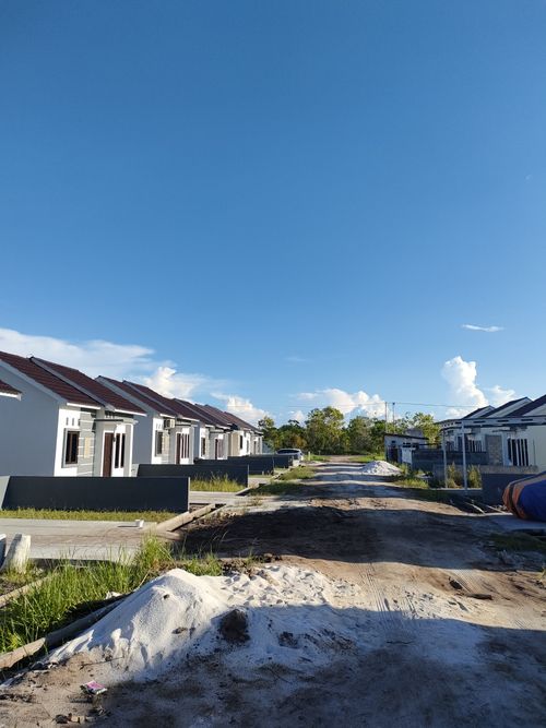 foto posisi tengah perumahan Bagan Residence-Matal